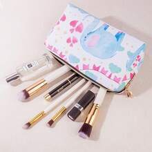 Cosmetic Travel Packing Organizer - Amor elefante azul - Ver 7