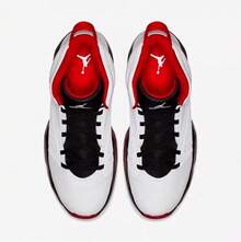 Nike Men's Jordan Lift Off Synthetic Leather Simple And Versatile Shock-Absorbing, Non-Slip And Wear-Resistant Mid-Top Retro Basketball Shoes - Red and White - View 5