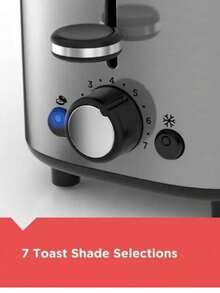 Tostador BLACK+DECKER de 2 Rebanadas con Ranuras Extra Anchas – TR0012SS-LA - Tipo de Enchufe B USA (110-127V) - Ver 7
