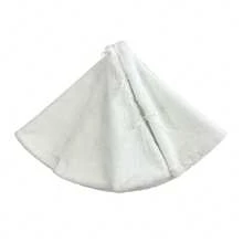 48 英寸毛毛圣诞树裙毛绒人造毛皮圣诞树裙，适合万圣节/秋收、感恩节/圣诞节的圣诞装饰。 - 白色 - 查看 10