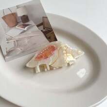 Claw Clips Premium Elegant Faux Pearl & Tassel Hair Clips, Large Size Barrette, Ocean Theme, Cute Hair Accessories For Women & Girls, Bangs Clips, Side Hairgrip, Mermaid Ocean World Hair Pins, Bow Hairclips, Bow Accessories, School Stuff, College Autumn Accessories Fall Winter For Vacation Outfits Woman