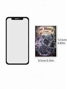 YANJI 30 张/包复古玫瑰花卉贴纸，适用于剪贴簿、创意美学贴纸、礼物、DIY 装饰、个性化贴纸剪贴簿学校用品 - 紫色 - 查看 10