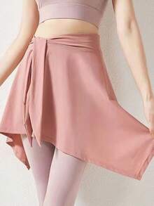 2 chiếc/1 chiếc - Khăn choàng chống nắng mềm mại khô nhanh cho nữ, thắt lưng, khăn quàng cổ, váy liền thân thể thao, chống chói và khó coi, váy liền thân che mông và giúp bạn trông thon gọn hơn, quần áo tập yoga thể dục, váy quấn hông cho nữ, khăn choàng buộc dây tập yoga thể dục, váy ngắn chống chói che hông khi chạy bộ, váy quấn ngoài, - Nhiều màu - Xem 8