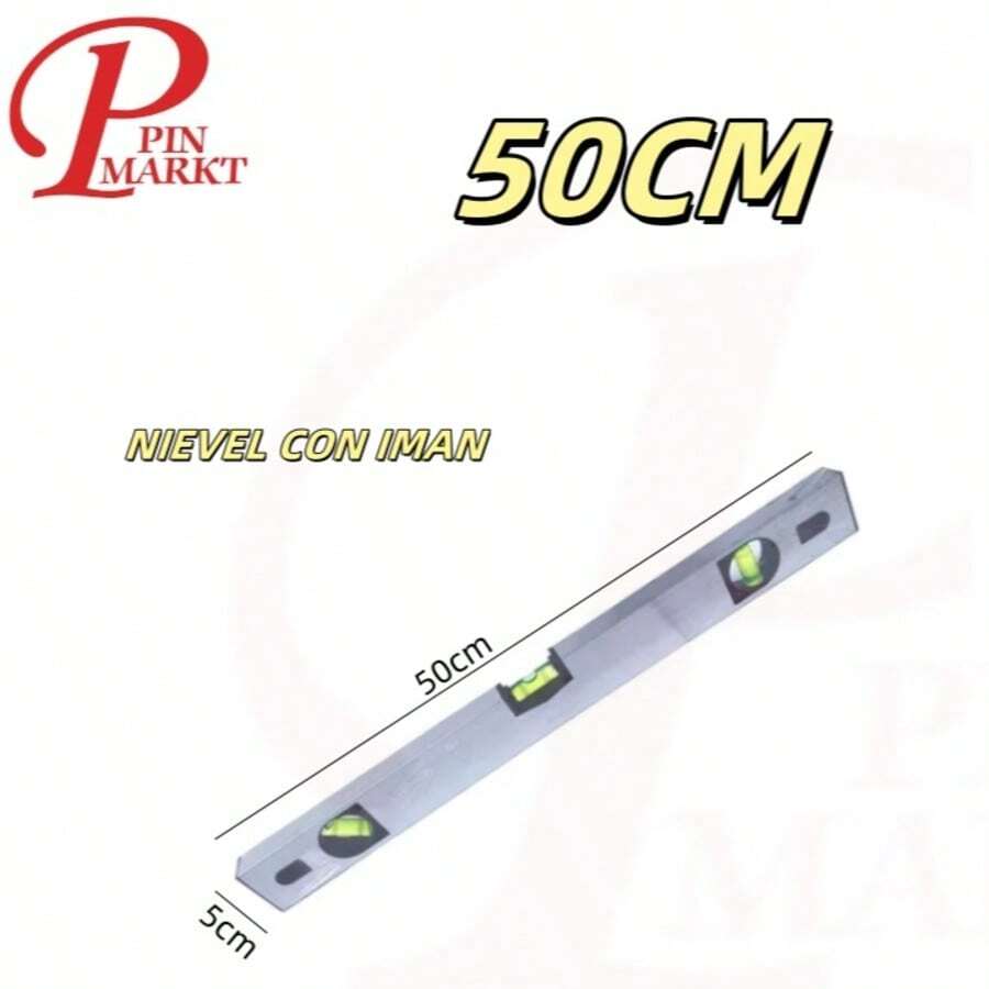 Nivel de Burbuja de Alta Precisión  Magnético para Muebles del Hogar - 04329 - Ver 1