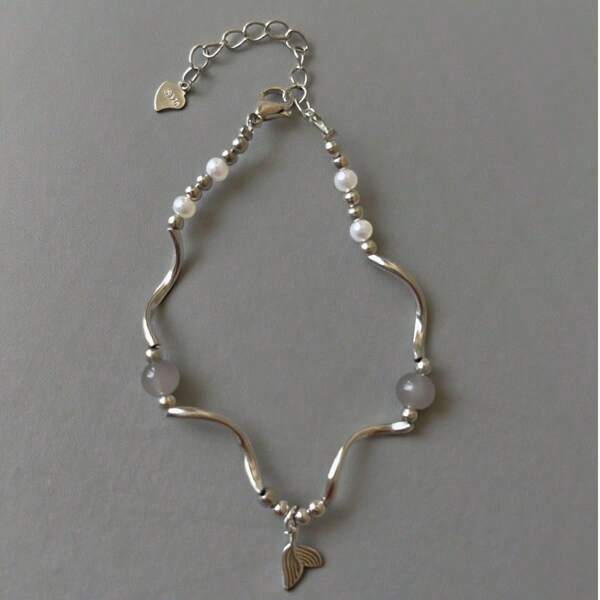 1 Stück Modischer minimalistischer Stil Fischgräten Armband für Damen, elegante verdrehte Armreif Manschette