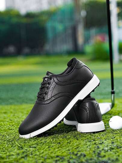 男士防滑运动沙滩系带户外休闲时尚高尔夫鞋