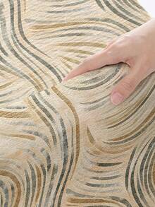 DAJIANG 1pc Thick Velvet Anti-Slip Doormat, Comfortable Floor Mat, Hallway Carpet, Kitchen Mat, Machine Washable, Easy To Clean, Home Decor, Entryway, Bathroom, Kitchen Rug - Multicolor - View 10