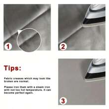 2pcs Blackout Curtains - Indoor Curtain Panels With Grommets, Thermal/Blackout/Privacy, Suitable For Bedroom, Living Room, And Outdoor Doorways - Brown - View 10