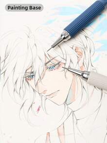 Languo New Metal Machanical Pencil Painting Mechanical Pencil Soft Mian Pen Holding Active Pencil Special For Junior And Senior High School Students To Learn Drawing And Daily Writing Back School Pencil,For School Supplies,Back To School - one-size - View 8