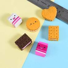 DOMG 16 Pcs Cute Fruit Shaped Erasers Kids - Fun Food Erasers Classroom Rewards & Party Favors