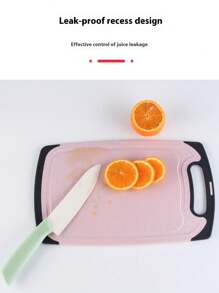 1 件双面抗菌防霉家用辅助食物切菜板-水果切菜板-防粘厨房切菜板-刀板，适用于烹饪，家庭，户外，酒店，厨房，万圣节，圣诞节，感恩节物品，厨房用具，切菜板，砧板，美味佳肴，万圣节礼物