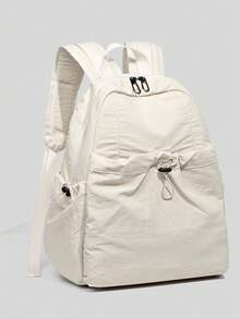 حقيبة ظهر خفيفة الوزن مع تصميم سحاب، حقيبة ظهر للسفر الصيفي، حقيبة ظهر بطراز عطلة، حقيبة ظهر رياضية شنطه جامعه شنط جامعات شنطة ظهر للسفر حقيبه جامعه