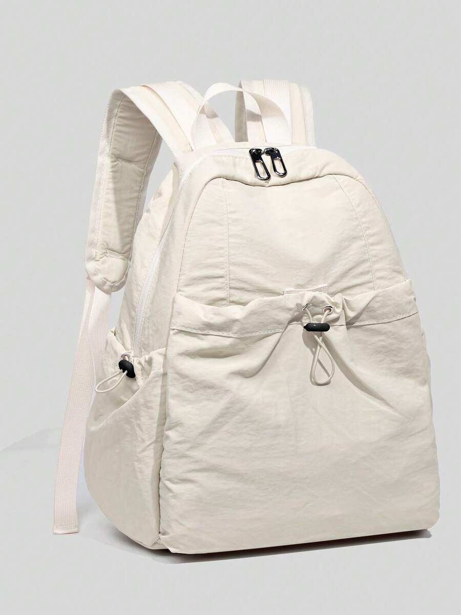 حقيبة ظهر خفيفة الوزن مع تصميم سحاب، حقيبة ظهر للسفر الصيفي، حقيبة ظهر بطراز عطلة، حقيبة ظهر رياضية شنطه جامعه شنط جامعات شنطة ظهر للسفر حقيبه جامعه