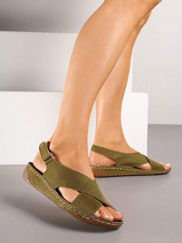 Vices Stitching Sandalen