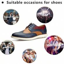 Men's Oxford Shoes Dress Shoes Men's Lightweight Lace-Up Fashion Shoes-20256688 - 多彩-05 - 查看 2