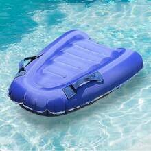 Aufblasbares, faltbares Schwimmboard mit Griff für Strand, Schwimmbad, Wassersport, Strandutensilien, Strandaccessoires - Verschiedenfarbig - Übersicht 9