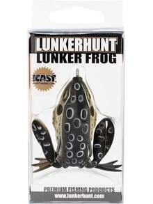 Lunkerhunt Serie Rana Lunker, 6.3 cm, señuelo de Pesca Estilo té Verde - Corvina - Ver 10