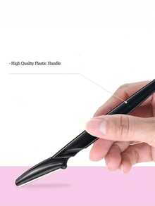 40/20件套黑色眉毛修剪器和剃须刀套装，眉毛修剪器和剃须刀，去角质和脱毛工具，身体脱毛修剪器和面部及眉毛剃刀套装，长柄刀片带精密保护盖，化妆，价格实惠，房间装饰，梳妆台，旅行，卧室，化妆配件，眉毛剃刀，便宜，圣诞礼物，化妆品，化妆工具，特价，礼物，女士礼物，圣诞礼物 - 黑色 - 查看 5