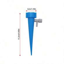 SHElN 12pcs Self Watering Spikes: Otomatiskan Penyiraman Tanaman Anda dengan Katup Kontrol Pelepasan Lambat yang Dapat Diatur! Tetesan Otomatis untuk Liburan - Katup Kontrol yang Dapat Diatur - Ideal untuk Tanaman di Rumah, Taman, dan Kantor - MultiWarna - View 8