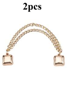 2PCS Adjustable Magnetic Trouser Clips And Cuff Clips - Durable Alloy Hem Buckles, Suitable For Trousers, T-Shirts, Dresses, Shirts, Easily Solve The Problem Of Oversized Clothing, Suitable For Daily Commuting, Sports And Fitness, Photo Retouching, Travel And Portable, Maternity Clothing Adjustment, Seamless Fastening Accessories, Belt Tightening Artifact - 2-piece Set - View 17