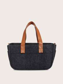 1pc Baby Nursery Storage Basket - Diaper Caddy Organizer, Stroller Hanging Bag, Nursery Essentials Organizer, Suitable For Diaper Station, Newborn Necessities, Baby Shower Gifts And Registry For Boys Or Girls - Multicolor - View 10