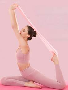 11pcs Yoga And Pilates Exercise Set - Home Fitness Equipment For Women - Includes Booty Resistance Bands, Mini Pilates Yoga Ball, Yoga Socks, Stretch Strap, Strength Training Discs, Yoga Knee Pad. Suitable For Leg, Arm And Thigh Workouts At Home. - Multicolor - View 8