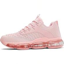 Womens Walking Running Shoes Air Cushion Breathable Fashion Tennis Sneakers Mesh Workout Casual Athletic Sports GymChristmas - 1 Hồng - Xem 11