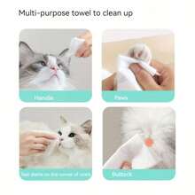 240pcs Pet-Specific Wet Wipes, Cat And Dog No-Wash Towels, Tear Stain Cleaning, Body Area, Cleaning Wipes, Pet Cleaning Supplies, Suitable For Daily Use And Travel