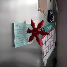 4 Designs Available - Funny Magnetic Knives, 3D Axe-Shaped Refrigerator Magnet, Thief Star Decor Magnets, Fixing Labels. Unique Gift Ideas, Suitable For Home, Office, Fridge, Cabinet Metal Surfaces Home Decor Halloween Decor Fall Decor Room Decor - Multicolor - View 6