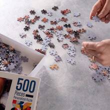 Up To 500 Pieces Custom Puzzle, Mothers Day Gift, Fathers Day Gift, Valentines Gift For Christmas, Photo Puzzle - Multicolor - View 7