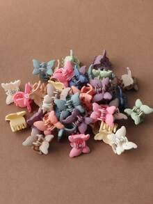 30 件柔和色彩蝴蝶结设计发夹，可爱优雅女士发饰发夹，适合女士、蝴蝶结配饰、学校用品、大学