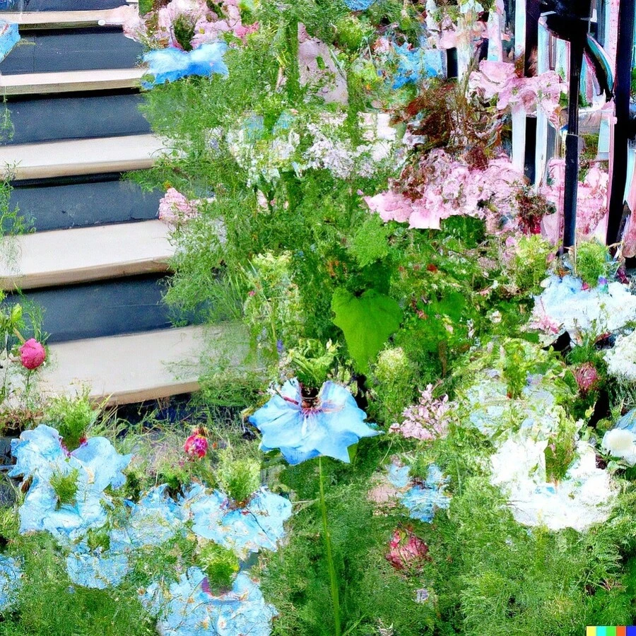 120 semi di fiori annuali di "Love in the Mist"