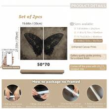 2 Cái/Bộ, Tranh Canvas Treo Tường, Tranh Treo Tường Có Khung, Bướm Đen Cổ Điển, Tranh Treo Tường Thời Victoria, Trang Trí Nhà Nông Thôn Mộc Mạc, Trang Trí Nhà Tự Nhiên Gothic, Thẩm Mỹ Tranh Sơn Dầu Cổ Điển, Nghệ Thuật Gothic, Thích Hợp Cho Trang Trí Phòng Khách, Trang Trí Phòng Ngủ, Trang Trí Phòng Tắm, Trang Trí Phòng Khách, Trang Trí Ký Túc Xá, Trang Trí Phòng Ăn Và Nhà Bếp, Trang Trí Nhà Ma Ám Hoặc Tiệc Halloween, Trang Trí Nhà Halloween, Quà Tặng Trang Trí Halloween, Trang Trí Mùa Thu, Trang Trí Halloween, Halloween - Nhiều màu - Xem 13
