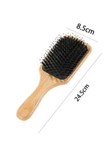 Home Shun Hair Beauty Wooden Airbag Comb, Massage Comb, Handheld Labor Saving Round Head Bamboo Teeth Not Hurt Hair Ladies Long Hair Home Rubber Air Cushion Comb Gift, Wear Resistant, Massage Large Comb, Long Hair Massage Comb, Anti-Static Airbag Wooden Comb.