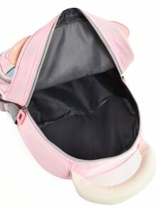 Mochilas de Campus Fofas em um Novo Estilo com Estampas Adoráveis, Leves e Casuais Tanto para Meninos Quanto para Meninas, Ideais para a Escola ou de Volta às Aulas