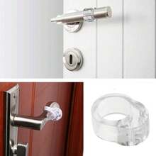 PVC Door Handle Protector, Anti-Collision Ring, Door Handle Bumper Guard - Select Different Hole Diameter According To The Thickness Of The Door Handle