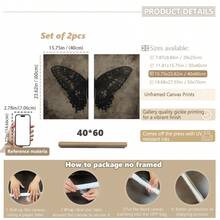 2 Cái/Bộ, Tranh Canvas Treo Tường, Tranh Treo Tường Có Khung, Bướm Đen Cổ Điển, Tranh Treo Tường Thời Victoria, Trang Trí Nhà Nông Thôn Mộc Mạc, Trang Trí Nhà Tự Nhiên Gothic, Thẩm Mỹ Tranh Sơn Dầu Cổ Điển, Nghệ Thuật Gothic, Thích Hợp Cho Trang Trí Phòng Khách, Trang Trí Phòng Ngủ, Trang Trí Phòng Tắm, Trang Trí Phòng Khách, Trang Trí Ký Túc Xá, Trang Trí Phòng Ăn Và Nhà Bếp, Trang Trí Nhà Ma Ám Hoặc Tiệc Halloween, Trang Trí Nhà Halloween, Quà Tặng Trang Trí Halloween, Trang Trí Mùa Thu, Trang Trí Halloween, Halloween - Nhiều màu - Xem 14