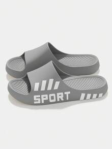 Ciabatte sportive da uomo per esterni di taglia 48-49, ciabatte estive da coppia antiscivolo e resistenti, sandali allargati da spiaggia, ciabatte per dormitorio universitario senza odore - Grigio - Visualizzare 9