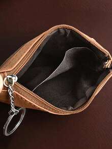 女士零钱包，小型卡包，时尚钥匙迷你零钱包，便携简约钥匙链零钱包，女士钱包，迷你钱包，钱包，钥匙链卡包 - 彩色 - 查看 7