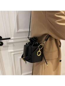 女士时尚背包 - 卡其色 - 查看 9