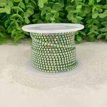 (5码/10码)银色AB钻、水晶钻密链、银钻、爪链、钻石链、钻石爪链、钻石装饰链、电泳链、电镀密爪钻石缝纫工艺链DIY、圣诞节和万圣节装饰、优雅简约身体链、钻石装饰链、 - 彩色 - 查看 29