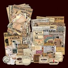 100 tờ giấy phong cách cổ điển, giấy scrapbook thẩm mỹ cổ điển chất lượng cao, giấy nền thủ công trang trí, thích hợp cho DIY, sổ kế hoạch, scrapbook, đồ dùng học tập, trở lại trường - Nhiều màu - Xem 16