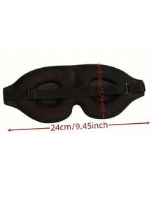 1Pc Ultra Soft 3D Sleep Eye Mask, 100% Blackout, Blindfold Sleeping Eye Mask, Smooth Eye Mask For Sleeping, Sleep Aid Eye Mask, Travel Sleep Eye Mask, Nap Eye Mask - Perfect For Travel And Napping Travel Accessories - Multicolor - View 6
