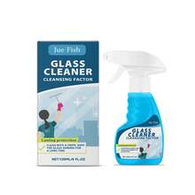 1pc (120ml) Glass Cleaner, Home Mirror Glass Degreasing Stain Remover Glass Cleaning Spray, Multi-Scene Applicable, Random Delivery Of New And Old Models. - Multicolor - View 11