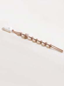 3pcs Baby Bear Design Anti-Lost Hanging Strap, Silicone Leash Clip Suitable For Bottles, Pacifiers, Teethers, Toys, Portable Baby Anti-Drop Chain