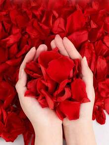 1000 朵玫瑰花瓣婚礼人造花装饰派对饰品用于生日、婚礼、派对和节庆场地装饰以及填充礼品盒以替代拉菲草 1000 件彩色爱心浪漫温暖丝绸玫瑰人造花瓣婚礼派对花卉装饰玫瑰用品人造假玫瑰花瓣用于浪漫婚礼派对仿真丝绸花玫瑰花瓣装饰用品工艺品圣诞场地装饰