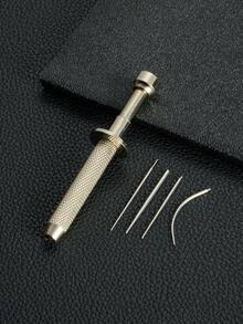 CIZME Kit de herramientas para piercing que incluye insertador de taper, agarrador de bolas, herramienta para cambiar piercings en calibres 16G, 18G y 20G para perforaciones internas/externas con rosca o a presión en oreja/nariz/ombligo/labio - Plateado - Ver 14