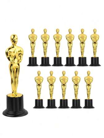 1/3 Trofeos, insignias y trofeos, decoración de moda sencilla