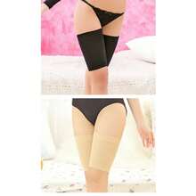 1 对 1 套大腿套，采用强力浮雕纹理设计，适合大腿肌肉瘦身塑身瑜伽普拉提家居运动和办公室使用