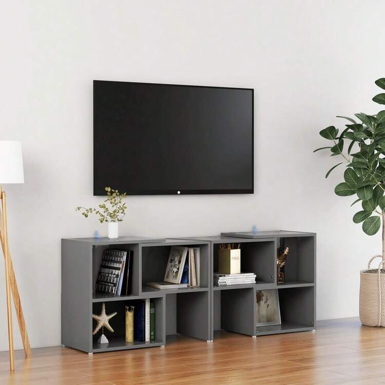 Television Stands & Entertainment Centers - 灰色 - 查看 1